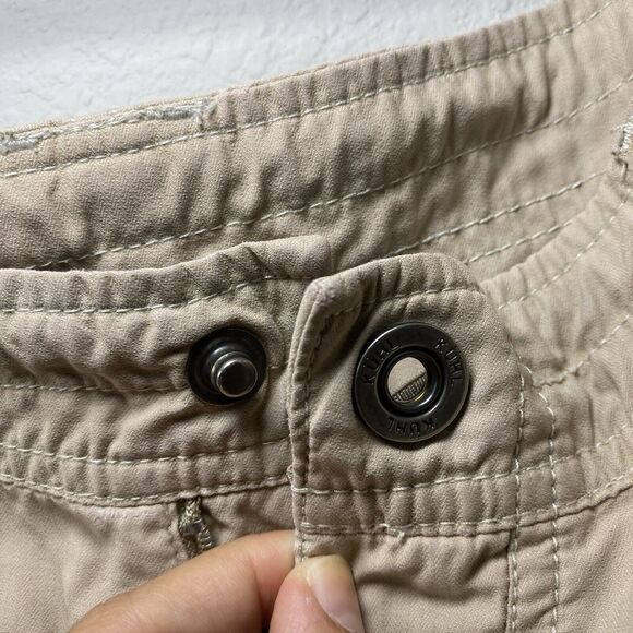 Kuhl Pants Womans 6 Beige Hiking Outdoor Hiking Trail Cotton/Nylon - Picture 6 of 14